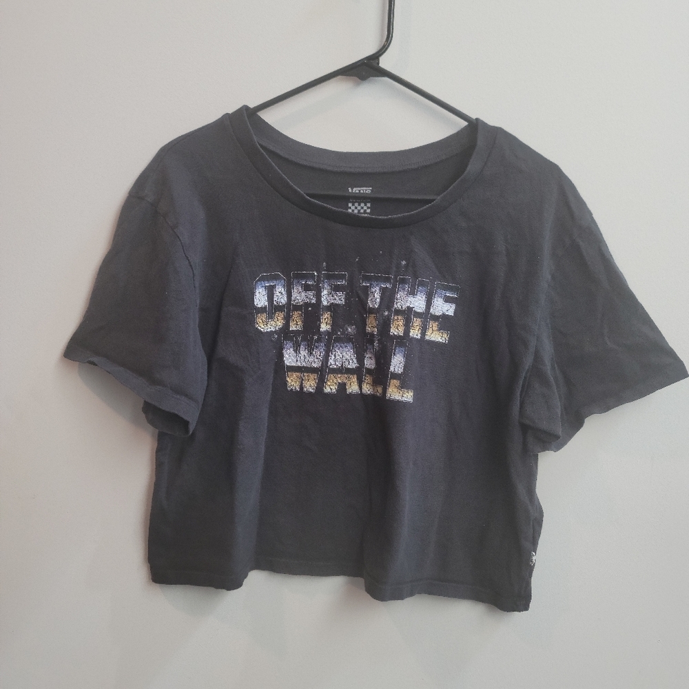 Vans Medium Off The Wall Womens Crop Top